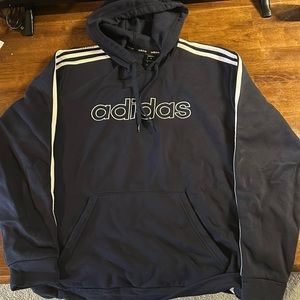 Navy Blue Adidas Hoodie
